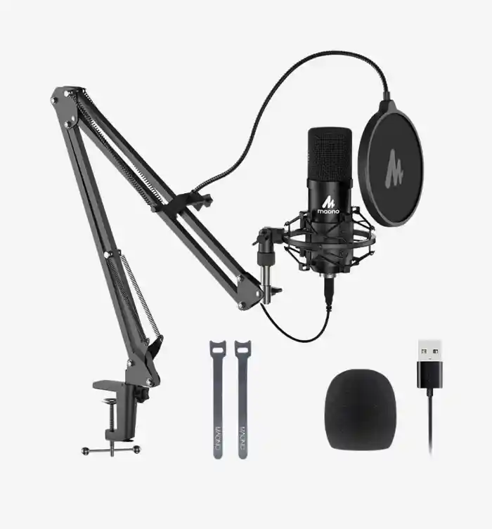 Maono AU-A04 192KHZ/24BIT Plug & Play USB Microphone set